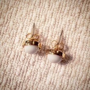 🚩3 for $20 -Stud Earrings in Pale Blue & Gold